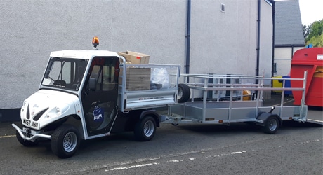 electric road-legal Alke truck