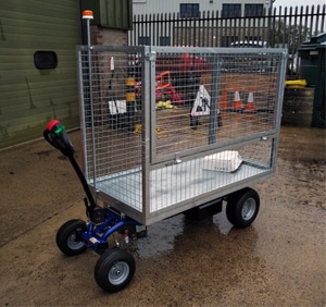 Electric Pedestrian Platform Truck