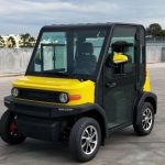 Unsure What Type Of Electric Delivery Vehicle Is Right For You? 7 Black and yellow EP AMP 2 Seat Electric Vehicle