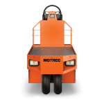 Back View Of Orange Electric Stock Chasers thumbnail