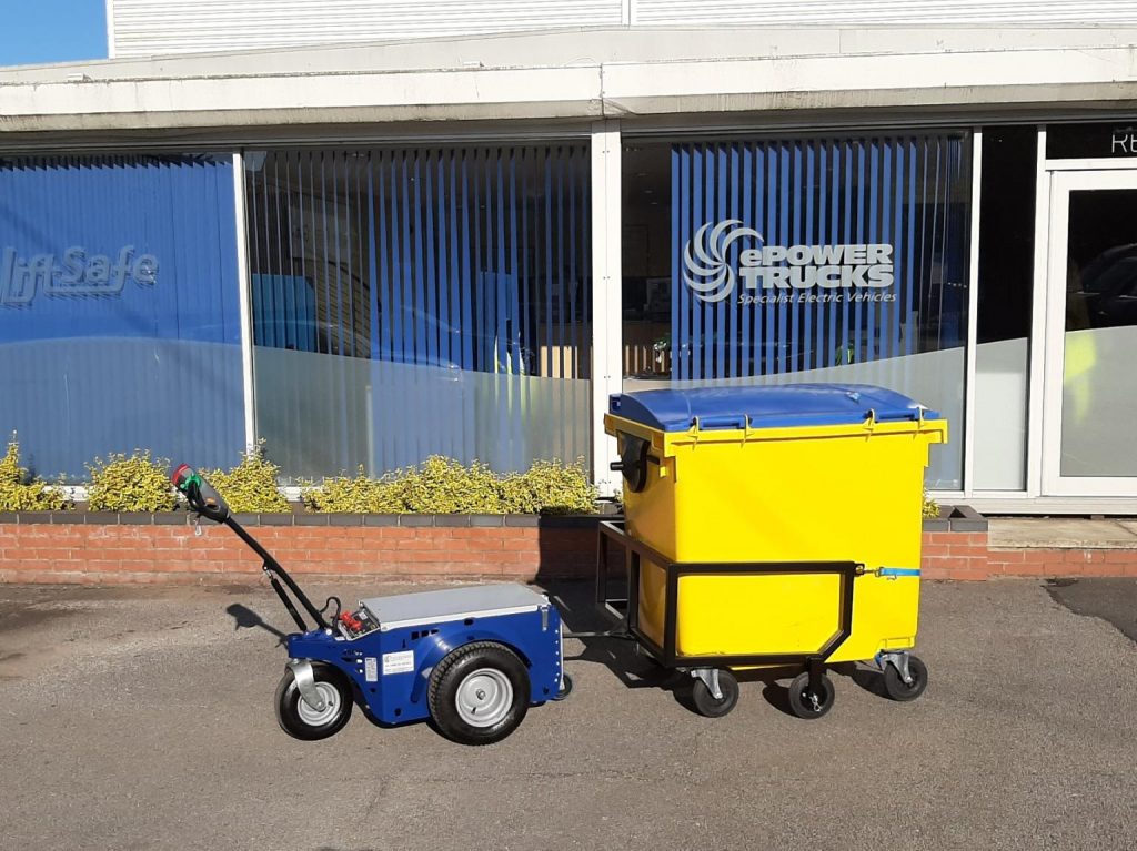 electric bin tug