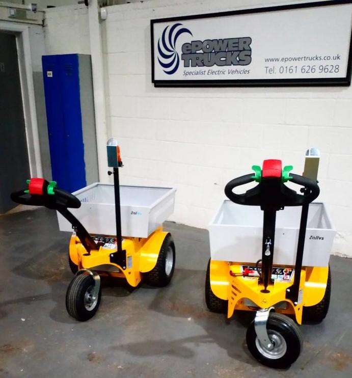 Yellow Electric Tugs