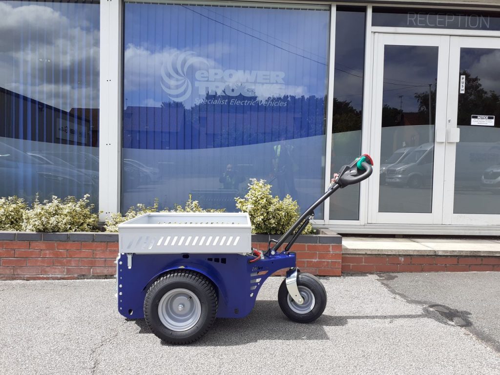Pedestrian Electric Tug Outsife ePower Office