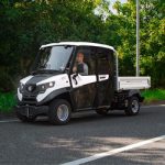 Unsure What Type Of Electric Delivery Vehicle Is Right For You? 6 Electric vehicles 4 seats Alke on Road