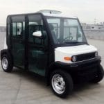 EP AMP 4 Seat Electric Vehicle Right Front View thumbnail