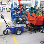 Jobmaster HD Electric Pedestrian Tug in workshop thumbnail