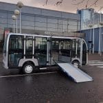 EP 14 Electric Bus with accessibility ramp thumbnail