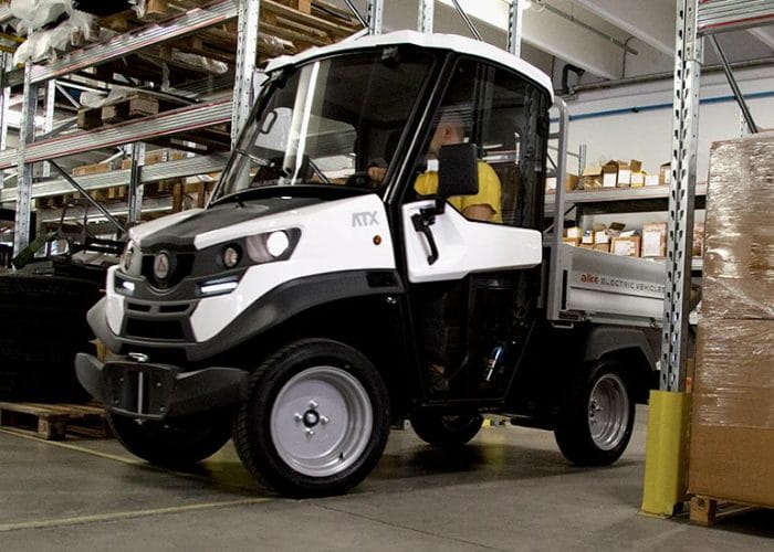 Small Electric Pickup In Warehouse