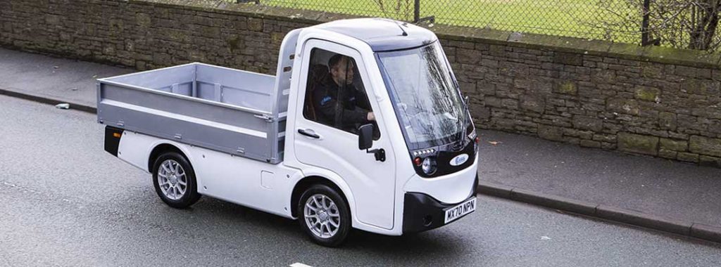Are White Vans Going Green? 2 Angled shot of x-cell vehicle