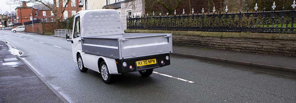x cell 3 last mile delivery truck