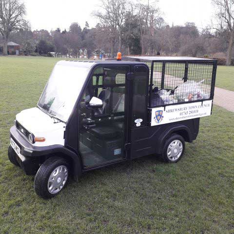 Shrewsbury Town Council electric vehicle