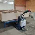 M 16 Electric Pedestrian Tug transporting Wood thumbnail