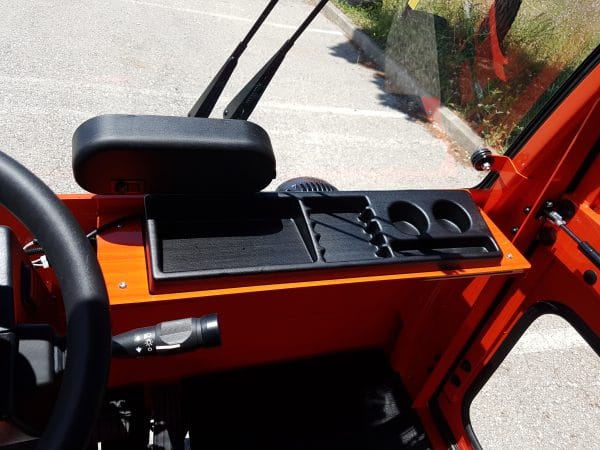 VCA 412 Electric Flatbed Burden Carrier Dashboard