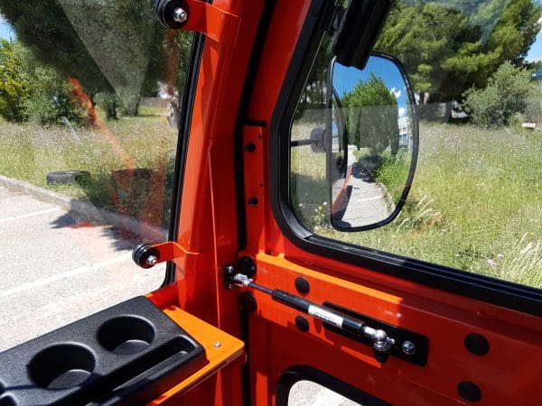 VCA 412 Electric Flatbed Burden Carrier Mirror