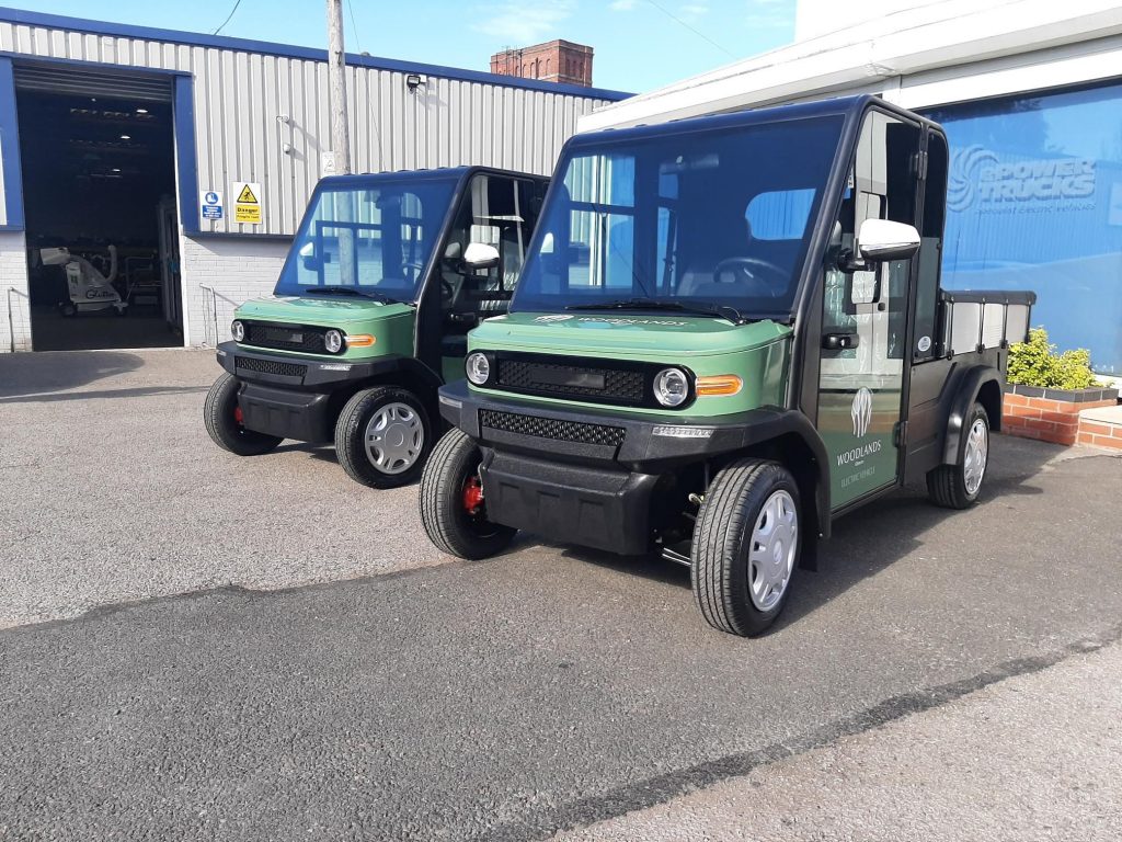 2 Green EP AMP XL Electric Utility Vehicle