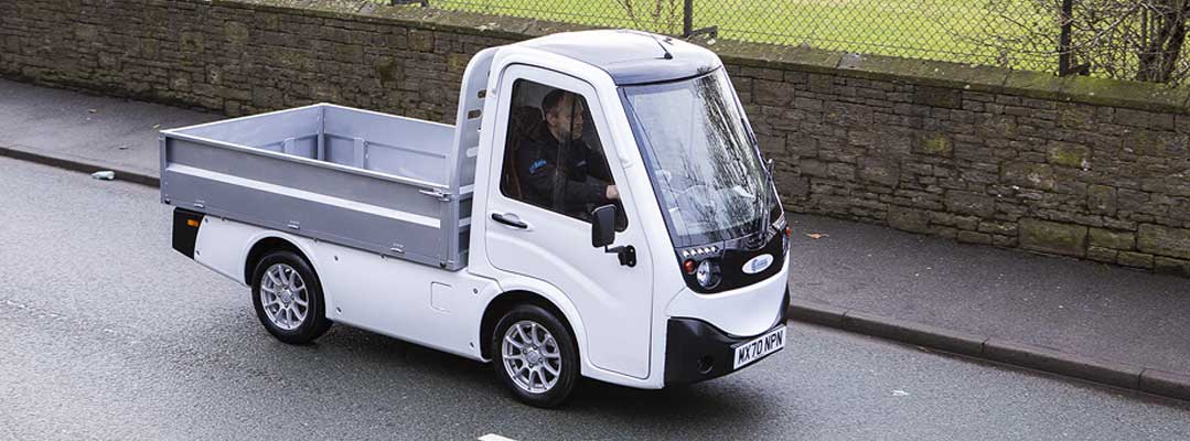 Angled shot of x-cell vehicle