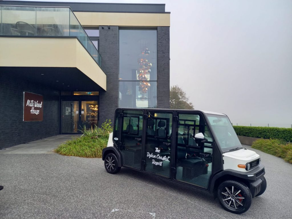 EP AMP 6 passenger electric vehicle