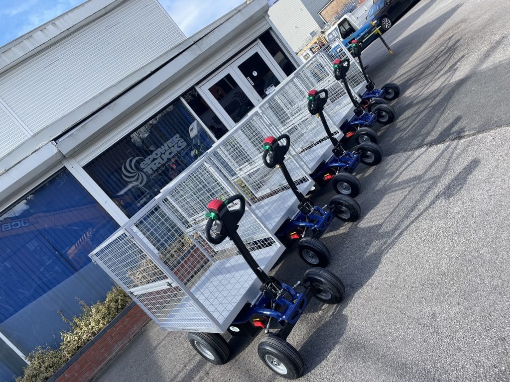 zero emission pedestrian trucks