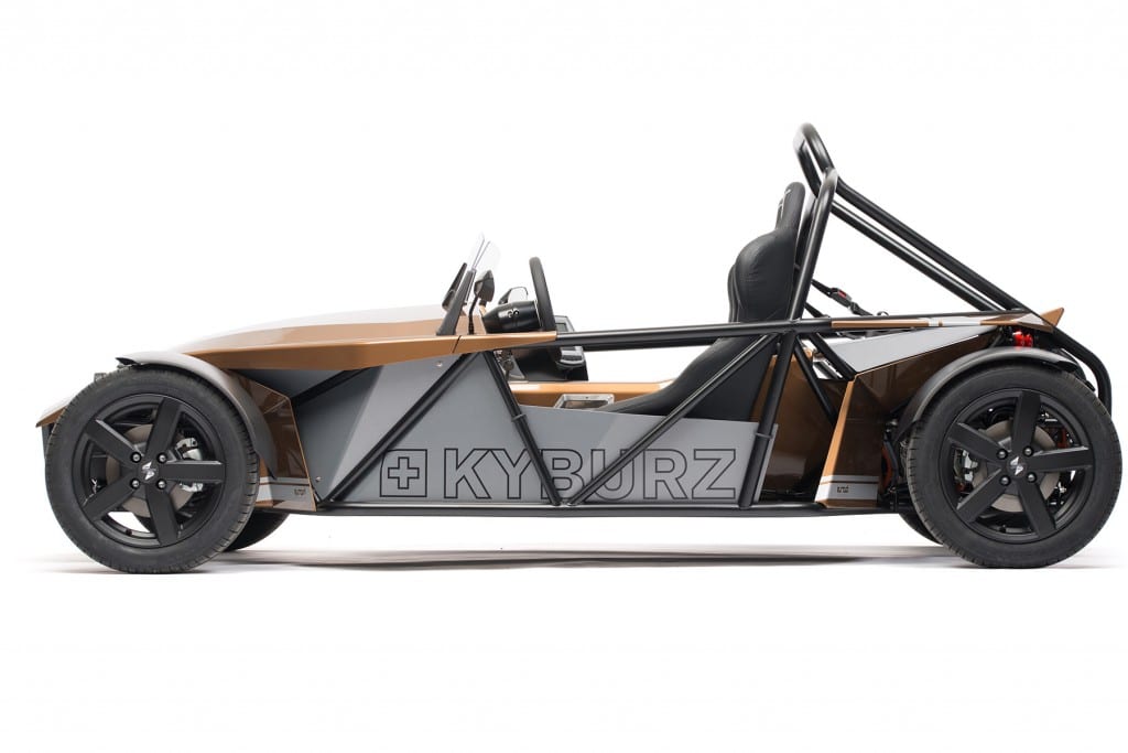 eRod Electric Powered Sports Car 6 tn eRod fun Sahara 5449 freigestellt kl